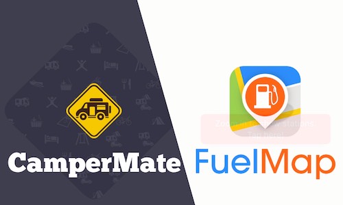 アプリCamperMateとFuelMap