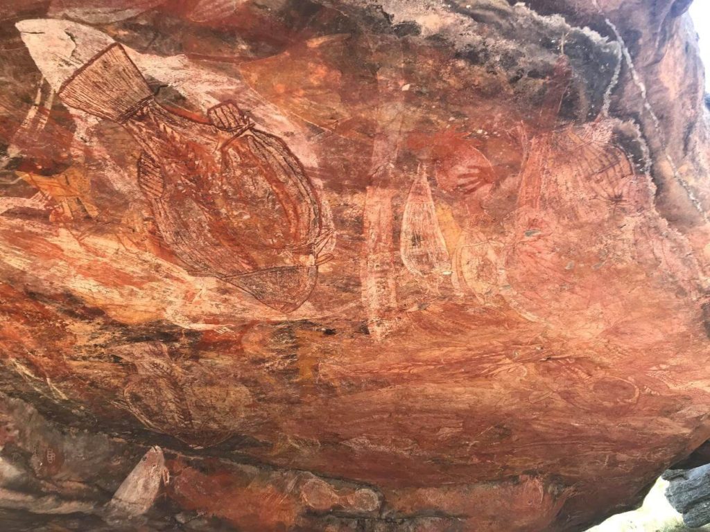 アボリジニの壁画